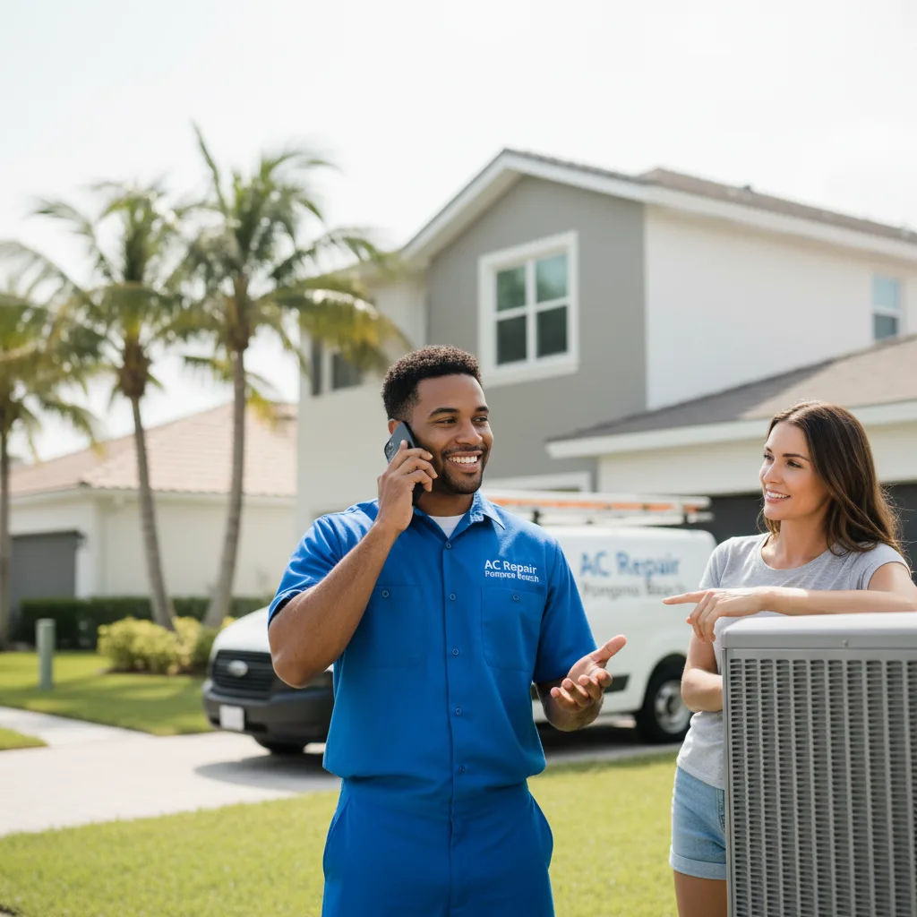 AC Repair Pompano Beach customer support in Loxahatchee